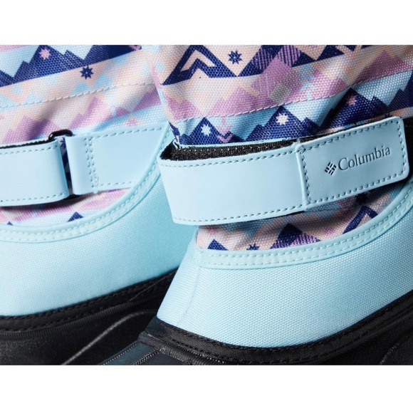 Columbia Powderbug II Plus Print Toddler Waterproof Snow Boots ( Spring blue ) - Picture 5 of 9